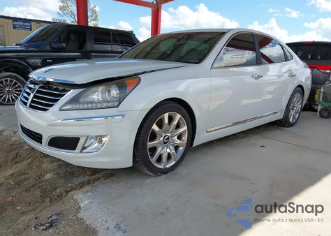2011 Hyundai Equus Ultimate from USA, damaged, VIN KMHGH4JF4BU042633